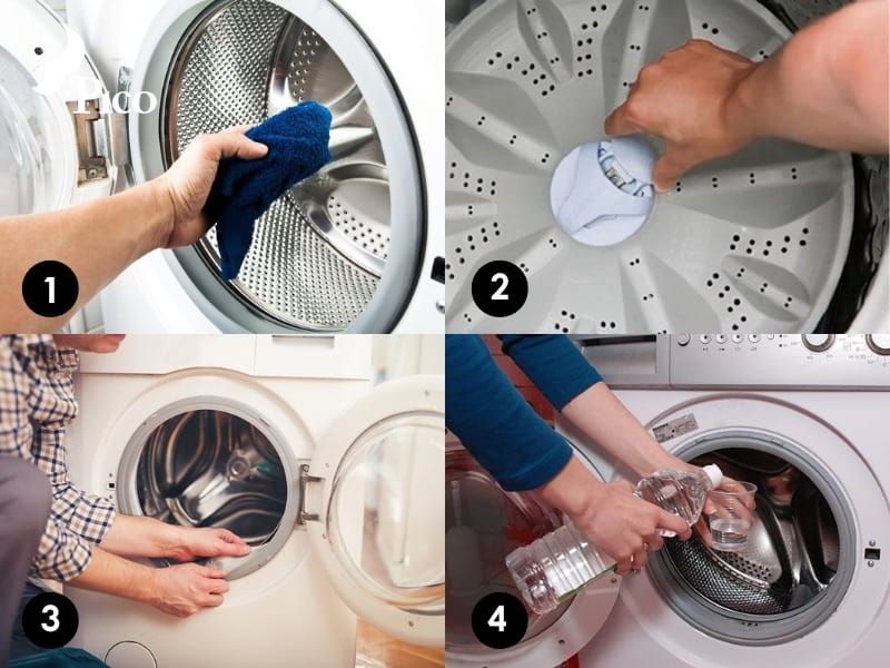 Cách tiết kiệm điện khi dùng máy giặt Samsung lồng đứng WA80F15B6BSV