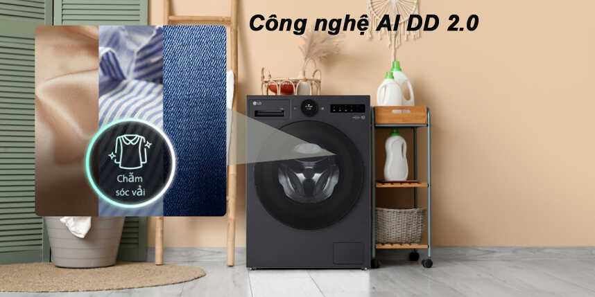 Cách máy giặt LG cửa ngang FX1412S3KAV thuyết phục người mua dù mới ra mắt 2026