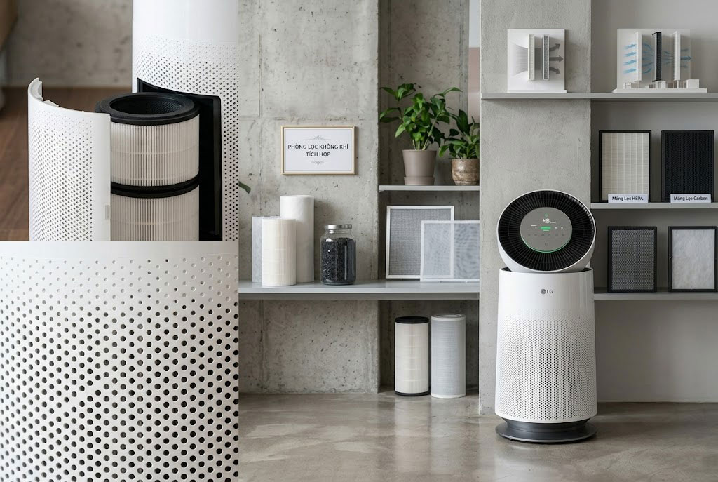 Review chi tiết máy lọc không khí LG PuriCare AS65GDWH0 1 tầng có đáng mua?