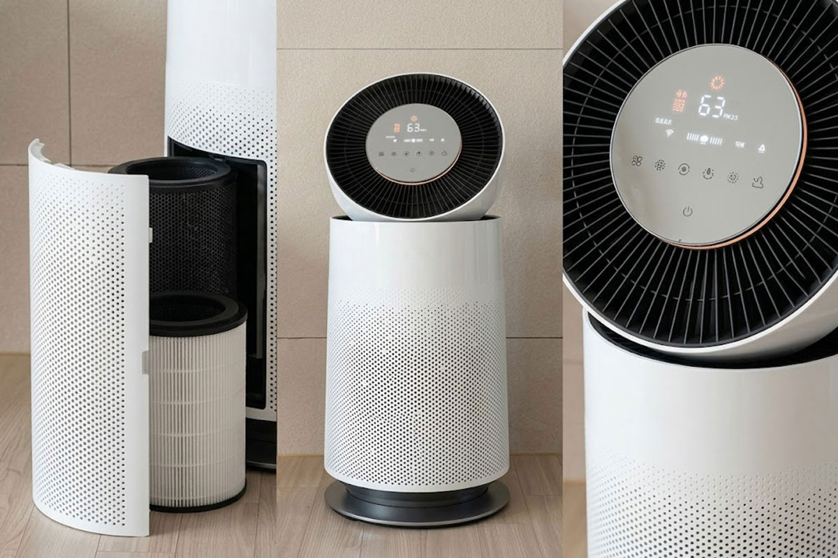 Review chi tiết máy lọc không khí LG PuriCare AS65GDWH0 1 tầng có đáng mua?