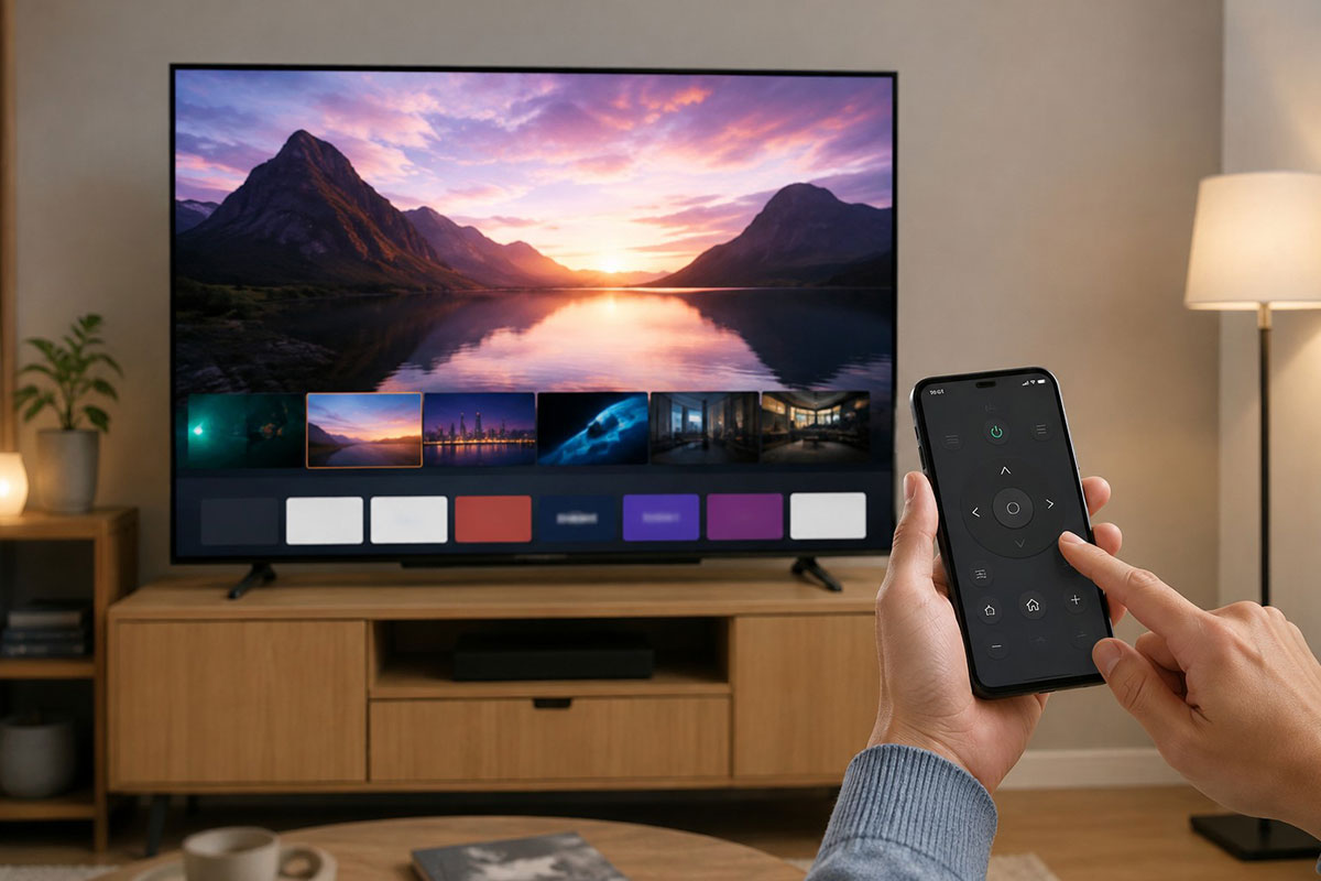 Hướng dẫn cách sử dụng ứng dụng BRAVIA Connect để điều khiển tivi Sony