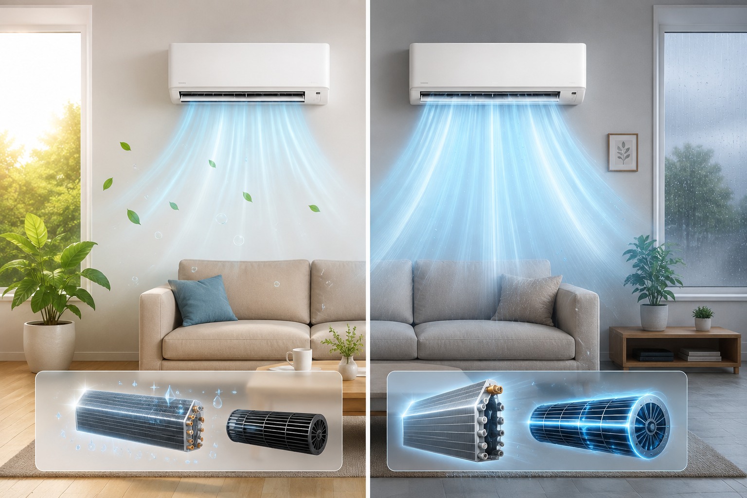 So sánh điều hòa Panasonic CS-RU24CKH-8D và dòng tiêu chuẩn: Nâng cấp nào đáng giá?