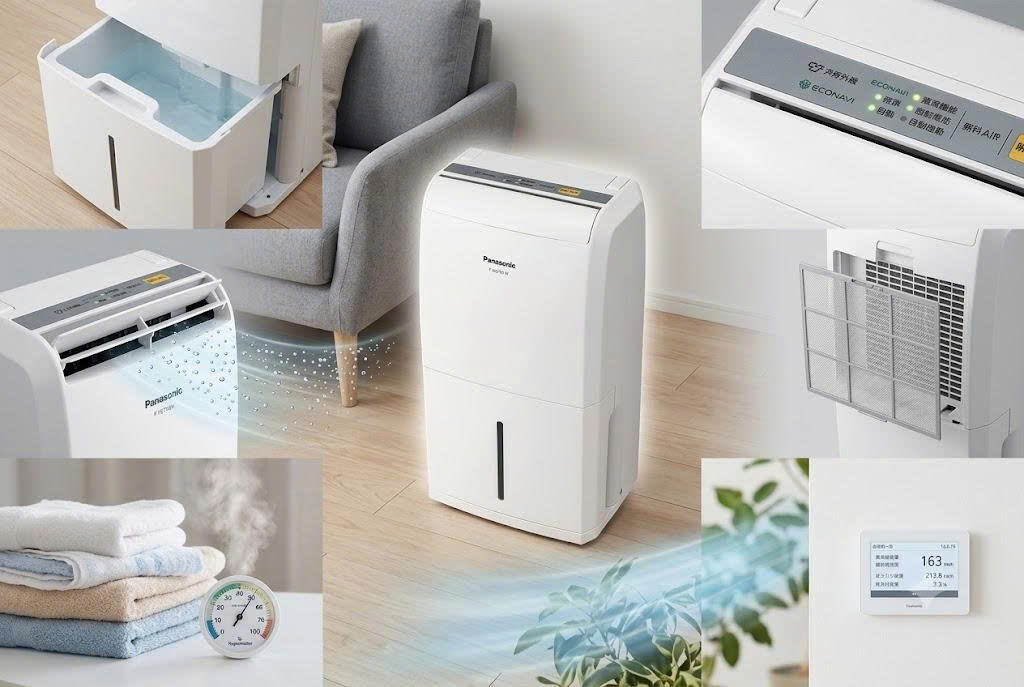 7 Tính năng vượt trội giúp máy hút ẩm Panasonic F-YCT10V đánh bại các đối thủ cùng phân khúc