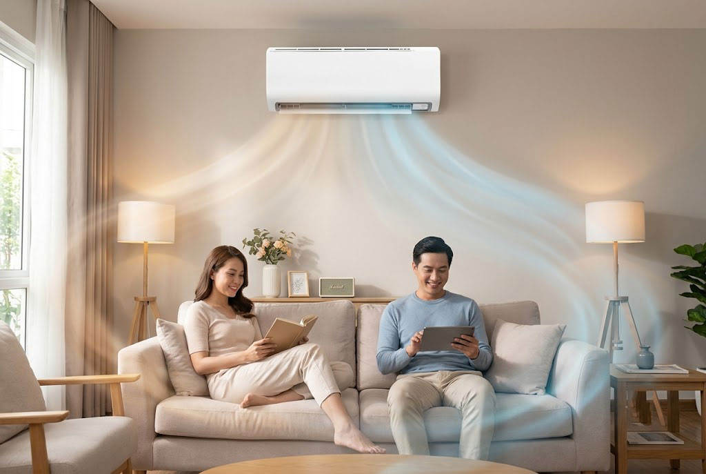 Sợ điều hòa thổi gió buốt? Điều hòa Daikin FTHB35ZVMV sẽ thay đổi suy nghĩ của bạn
