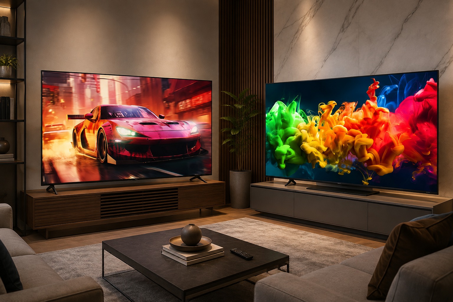 So sánh tivi Sony K-55XR30M2 và LG 55QNED81BSA, nên chọn chiếc tivi 55 inch nào?