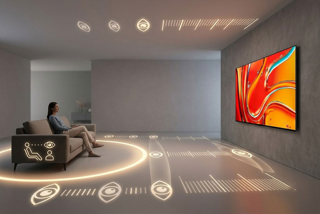 Khoảng cách xem an toàn cho google tivi Sony K-75XR70 75 inch là bao nhiêu?