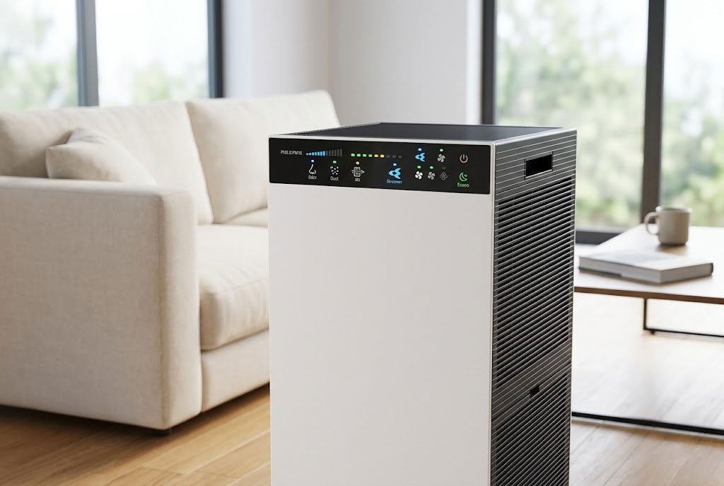 Ý nghĩa các đèn báo trên máy lọc không khí Daikin MC80ZVM7 bạn nên biết