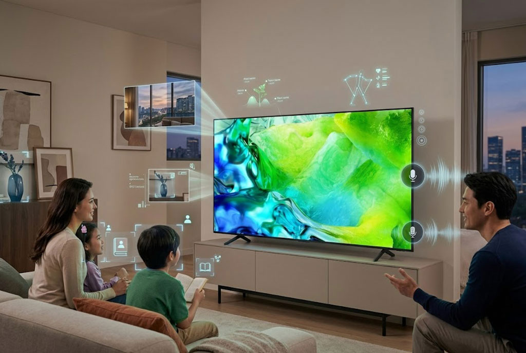 Trợ lý Vision AI Companion trên tivi Samsung QA55QN80HAKXXV làm được những gì?