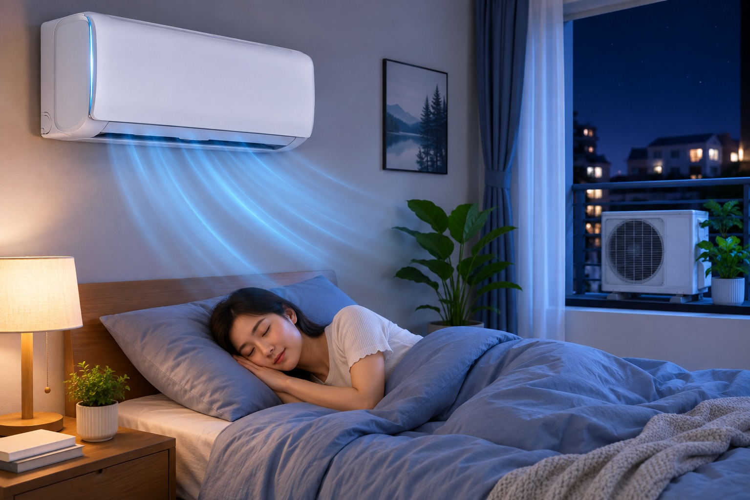 Đánh giá độ ồn điều hòa Casper SC-18FB36M: Máy cơ chạy có bị ồn, khó ngủ không?