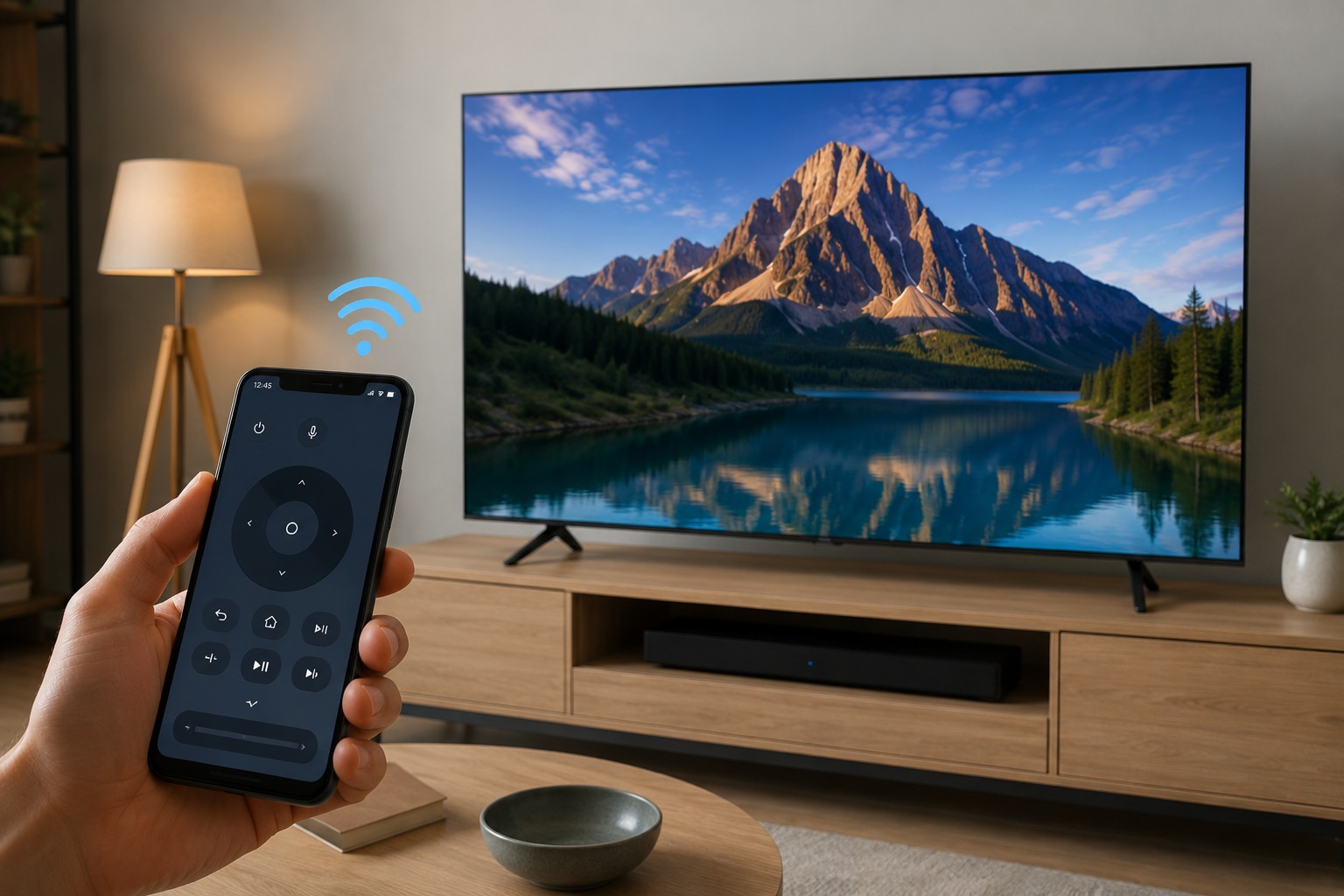 Hướng dẫn kết nối điện thoại và điều khiển tivi Samsung qua app SmartThings