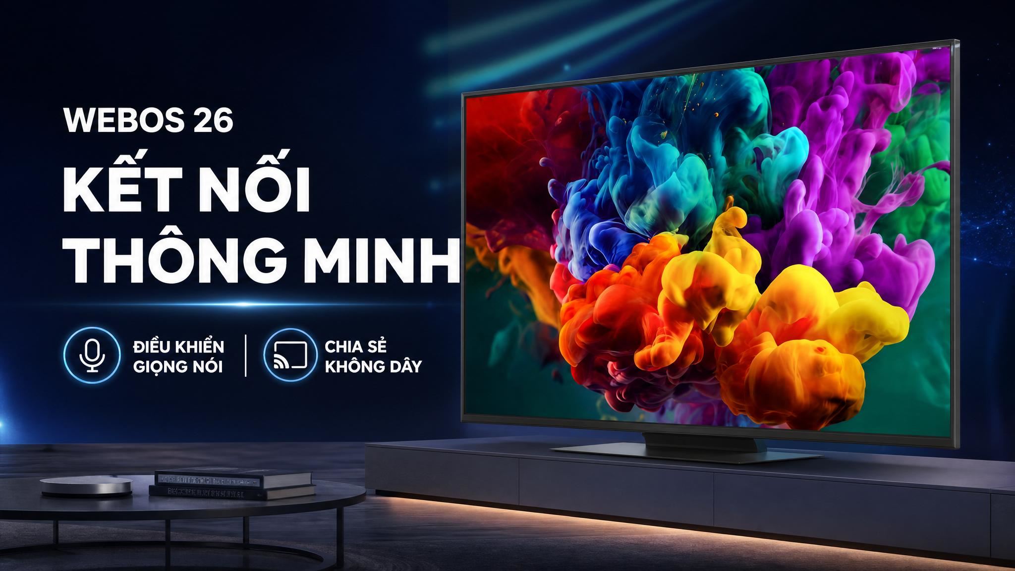 Smart tivi LG Qned Evo AI 55 inch 4K Mini LED 55QNED86BSA có tốt không? Có ưu, nhược điểm gì?