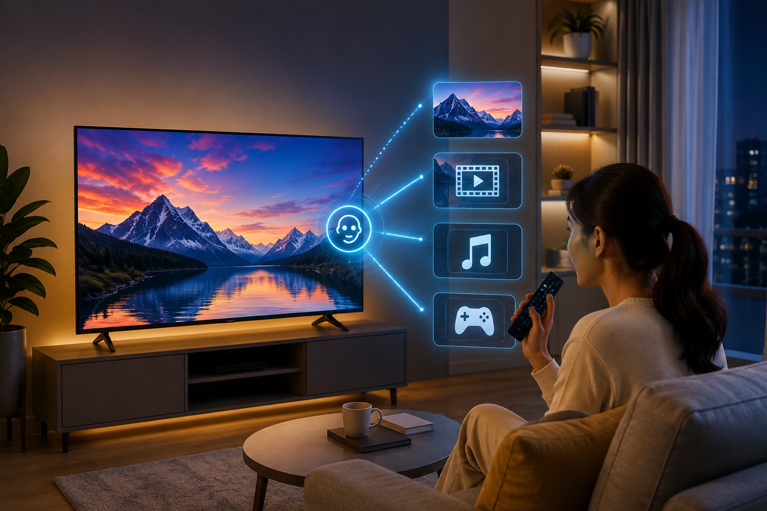 Khám phá trợ lý Vision AI Companion trên tivi Samsung 43 inch UA43M71HAKXXV