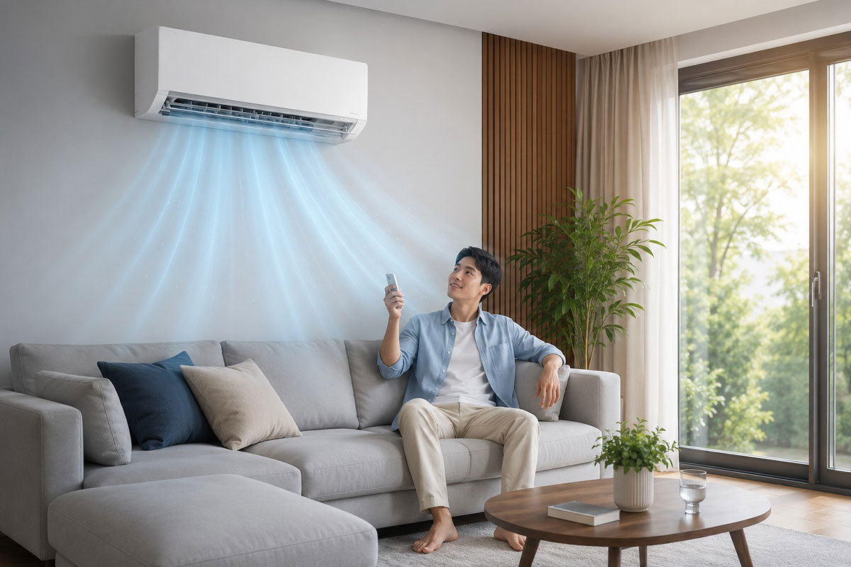Công nghệ iAuto-X trên điều hòa Panasonic CS-XU9BKH-8 làm lạnh nhanh trong bao lâu?