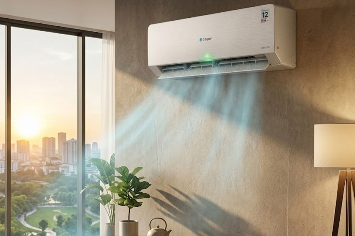 Máy nén điều hòa Casper inverter QH-18IU36A bảo hành 12 năm: Lời khẳng định độ bền từ hãng