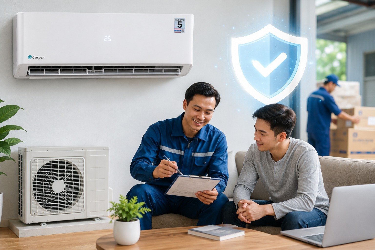 Chế độ bảo hành điều hòa Casper SC-09FB36A nhập khẩu Thái Lan có gì đặc biệt?