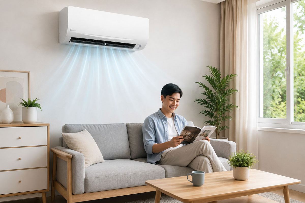 Tài chính dưới 8 triệu: Điều hòa Daikin 9000btu FTF25XAV1V có phải là vua phân khúc?