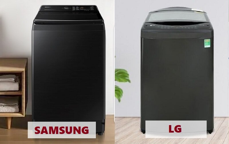 So sánh máy giặt 14kg LG T2314DX5G và Samsung WA14CG5886BV/SV? Loại nào tiết kiệm điện hơn