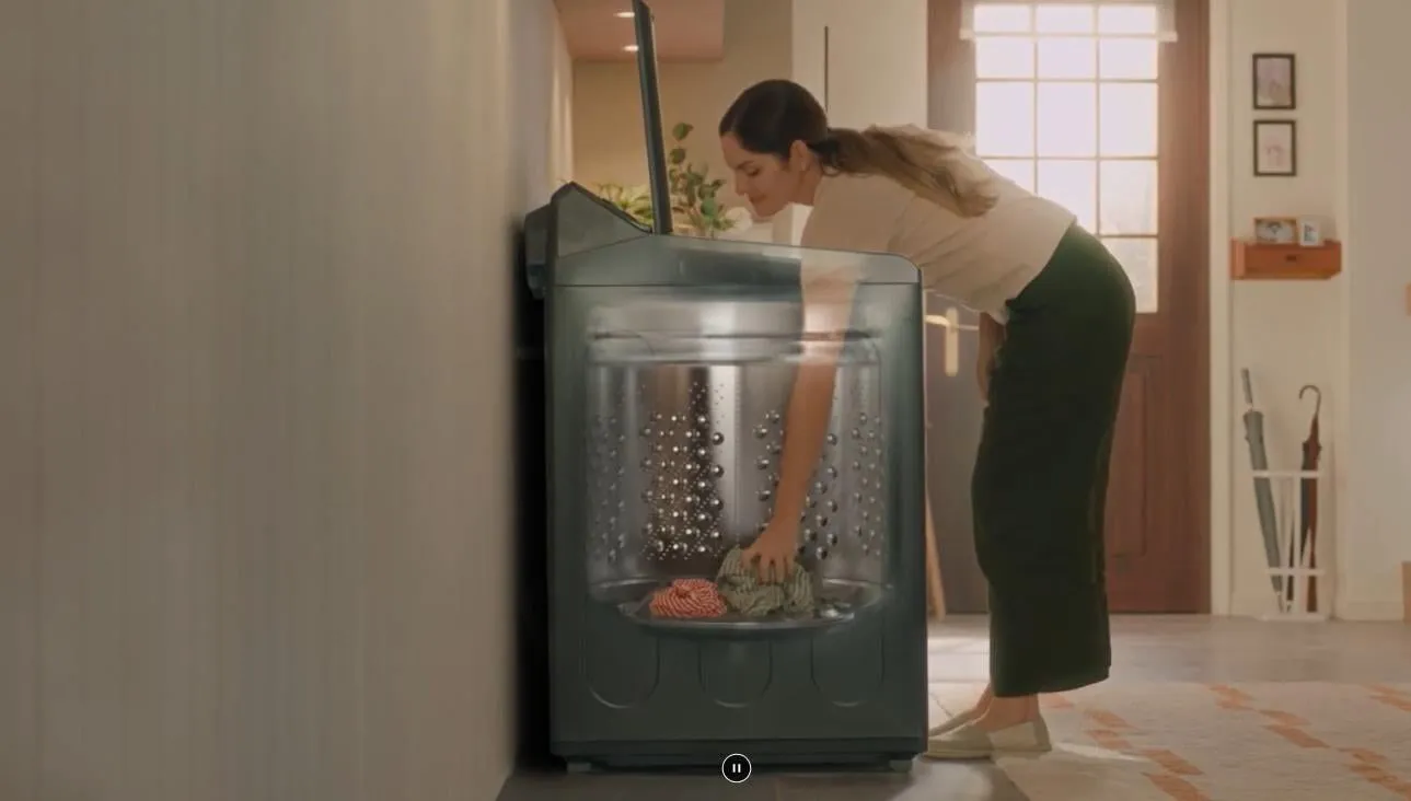Sức hút của máy giặt LG 16kg TX2516DT3O: Giặt 16kg, AI DD và ThinQ thông minh