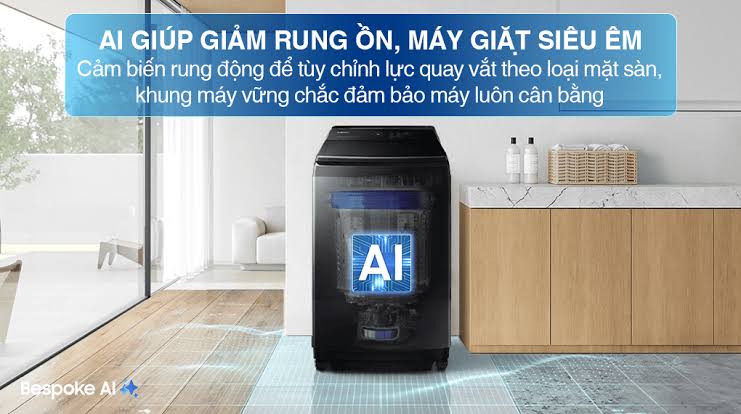 Những tính năng thông minh trên máy giặt Samsung giá rẻ WA80F19B9BSV
