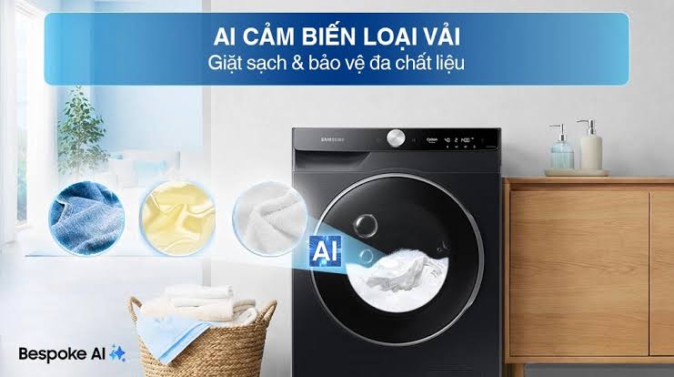 Đánh giá công nghệ AI EcoBubble trên máy giặt Samsung cửa trước WW10DG6U34LBSV