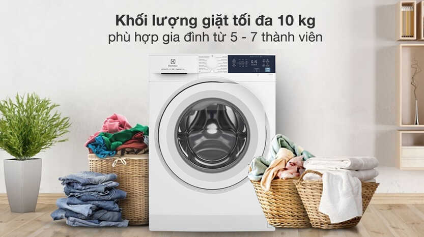 Tại sao nên xuống tiền mua máy giặt Electrolux 10kg EWF1024D3WC