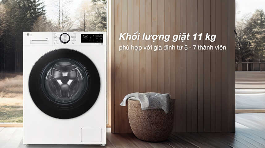 Hai máy giặt LG giá rẻ FX1411N5W ( lồng ngang) và T2310VS2B ( lồng đứng) nên lựa chọn sản phẩm nào?