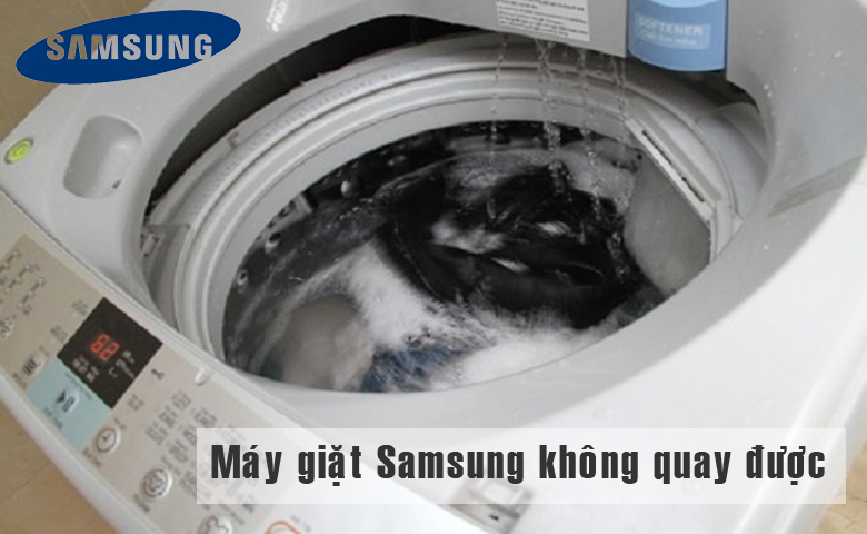 Nguyên nhân máy giặt Samsung 14kg WA14CG5886BV/SV không vắt và cách khắc phục