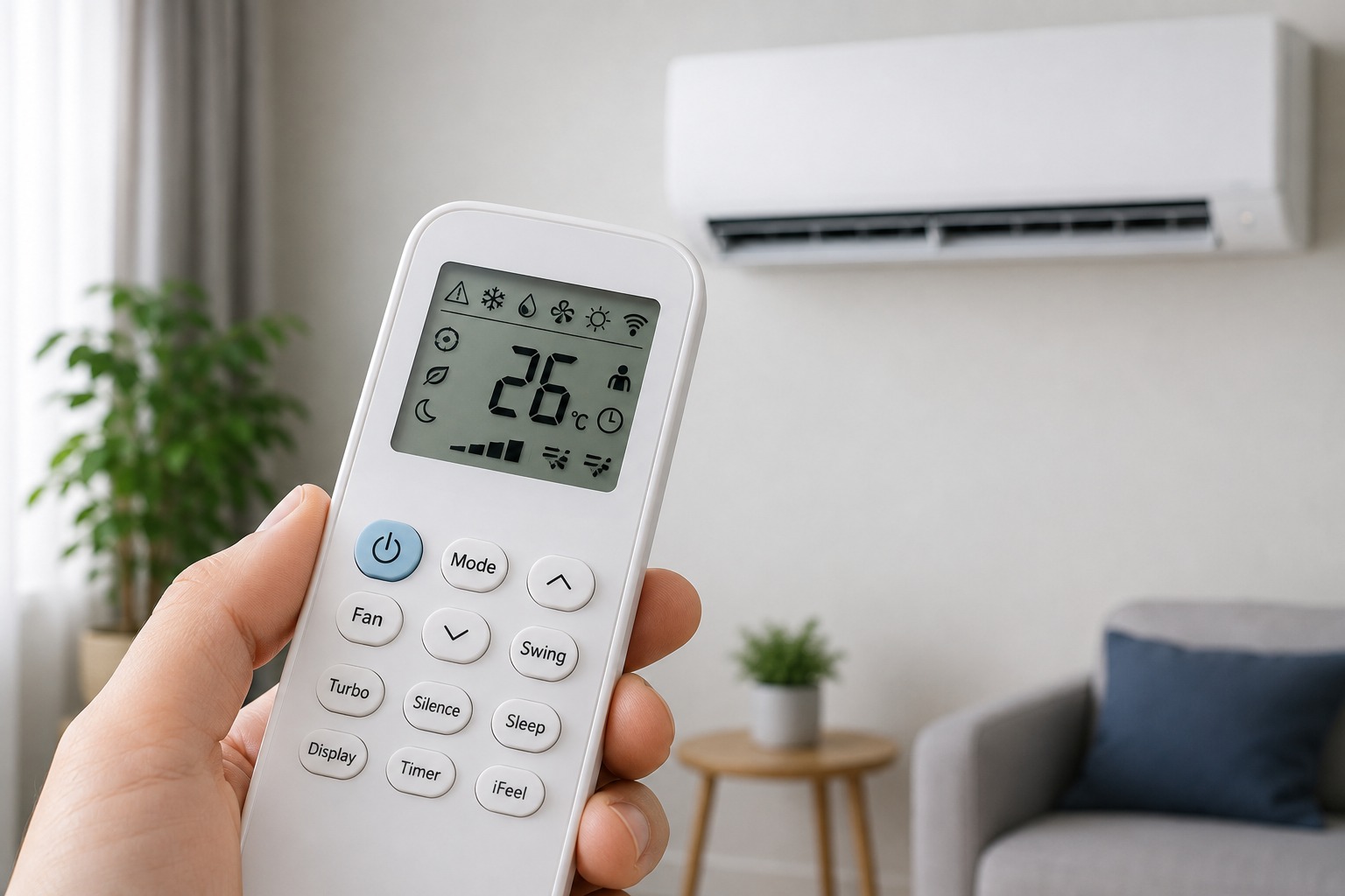 Ý nghĩa các ký hiệu trên điều khiển điều hòa Casper bạn đã biết chưa?