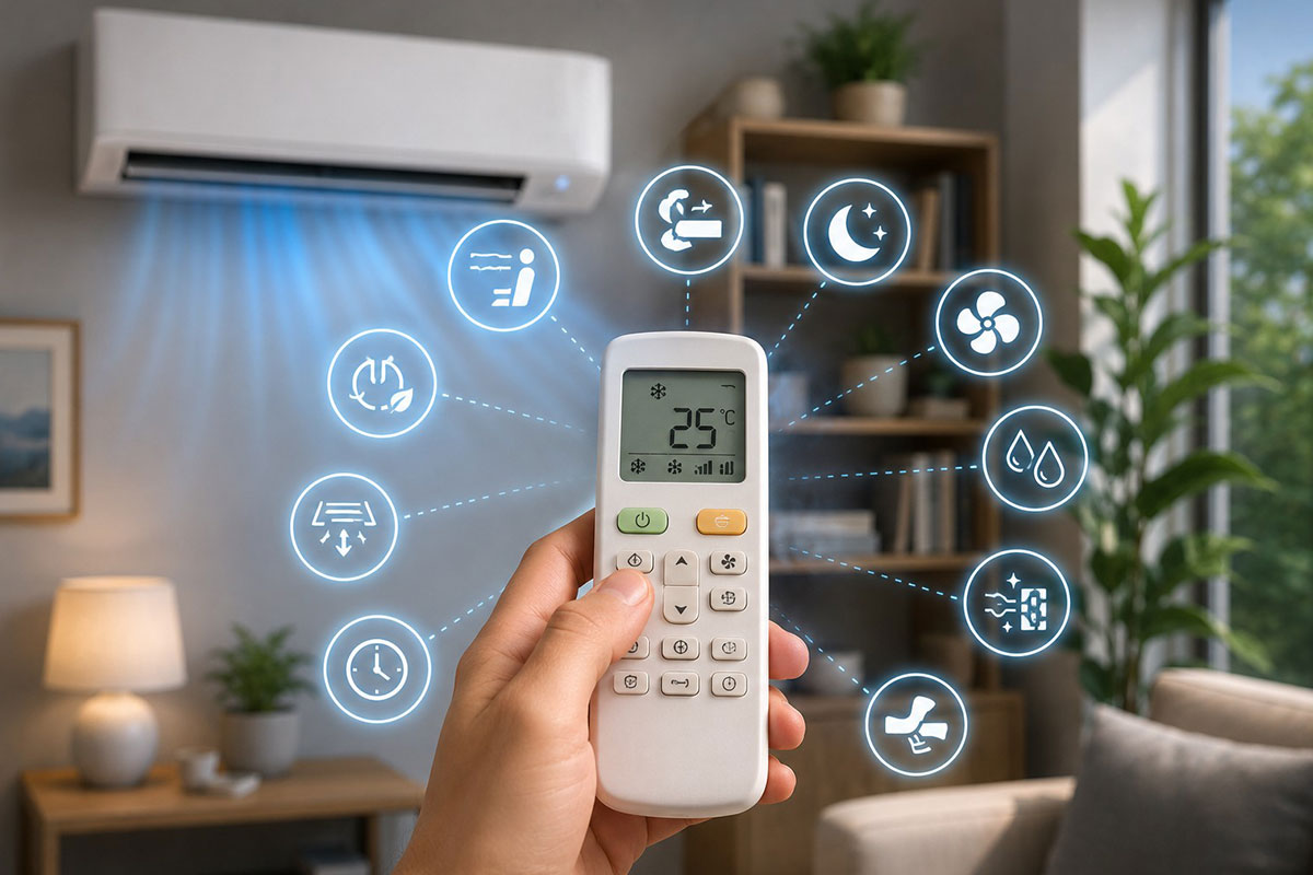 10 tính năng ẩn trên remote điều hòa Daikin mà 90% người dùng bỏ phí