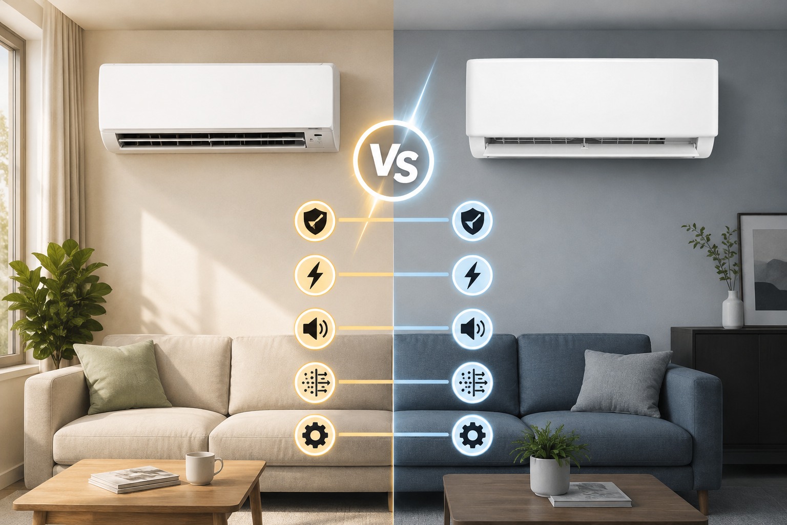 Điều hòa Panasonic CS-N24AKH-8 có gì hơn Midea MSFQ-24CRN8 mà có giá bán gấp đôi?