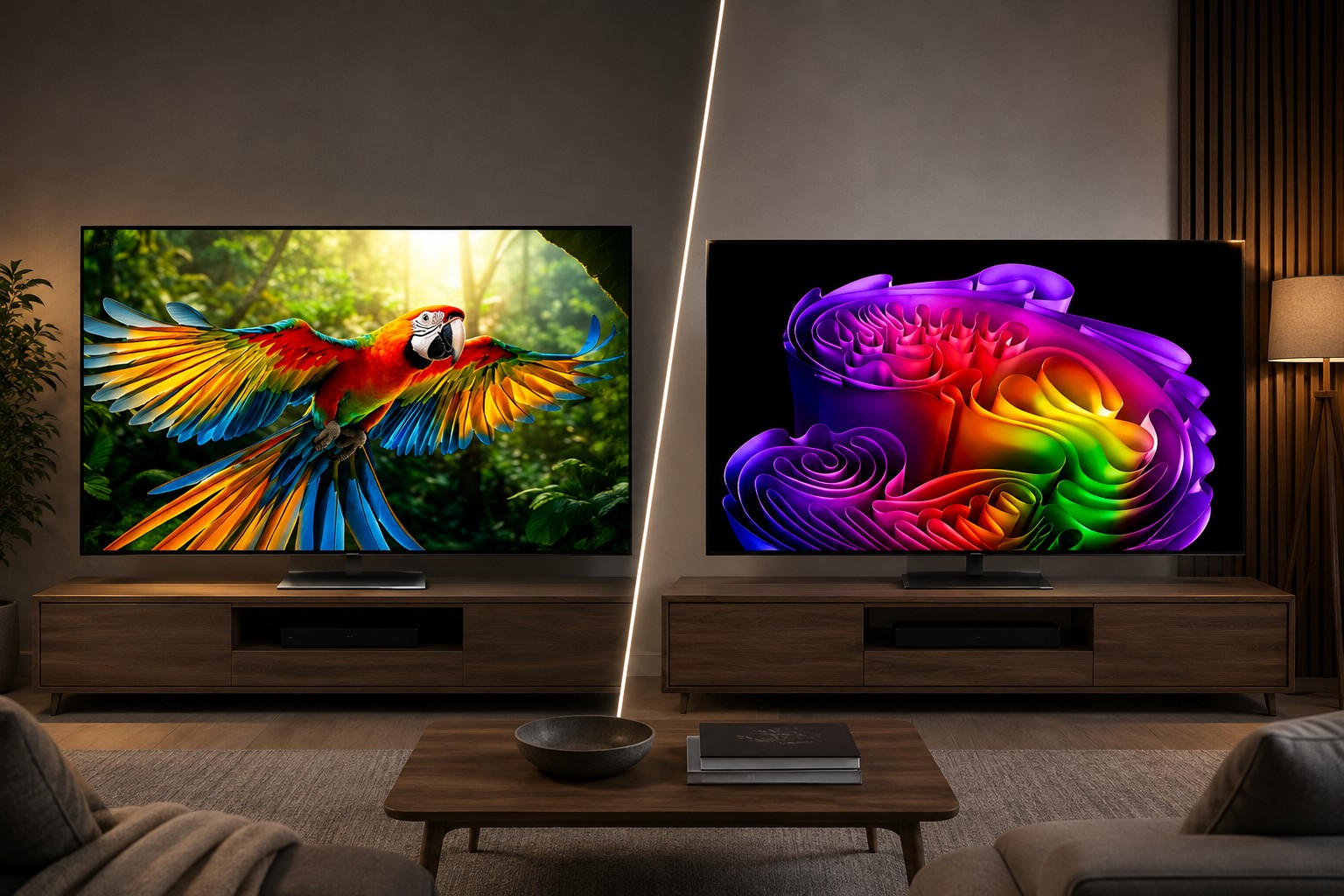So sánh tivi Sony True RGB K-65XR70M2 và LG EVO AI OLED65G6PSA, tivi 65 inch nào đỉnh hơn?