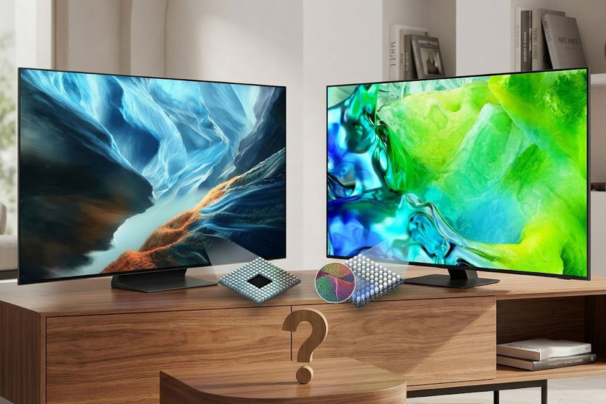 So sánh tivi Samsung OLED QA55S90H và Samsung Neo QLED QA55QN80H, nên mua tivi 55 inch nào?