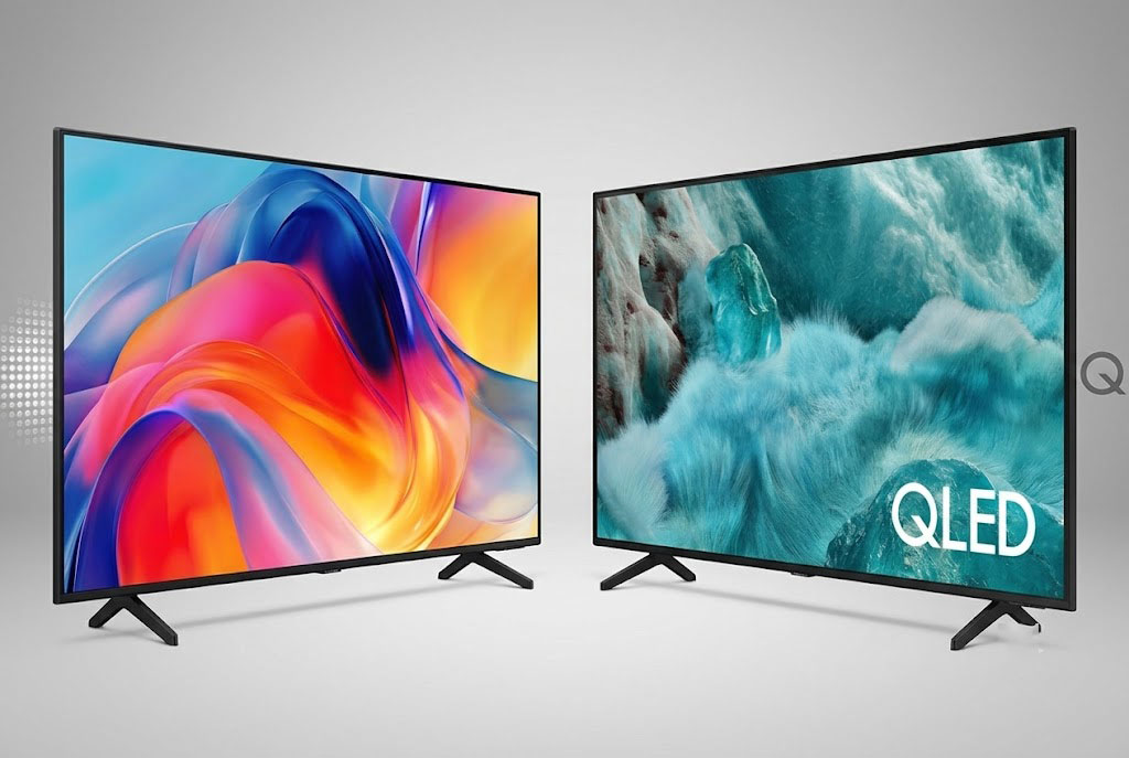 So sánh tivi Samsung Mini LED UA50M71H và Samsung QLED QA50Q7FA loại nào đáng mua?