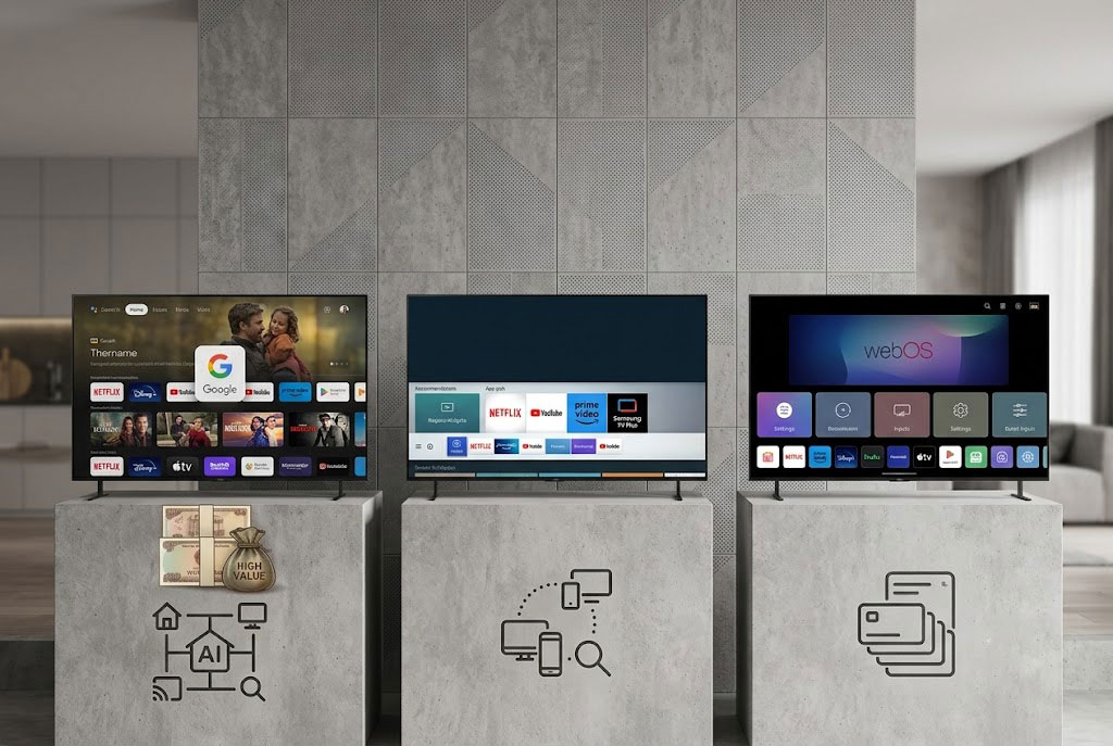 Trải nghiệm hệ điều hành: Google Tivi Sony có gì hay hơn Tizen, webOS?