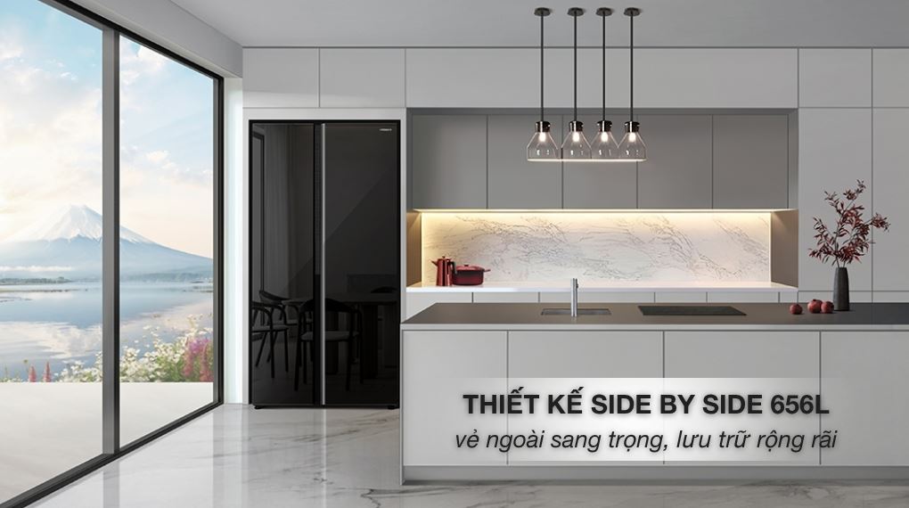 Những lý do khiến bạn nên chọn tủ lạnh Hitachi HRSN9713ESGBKVN 2 cánh
