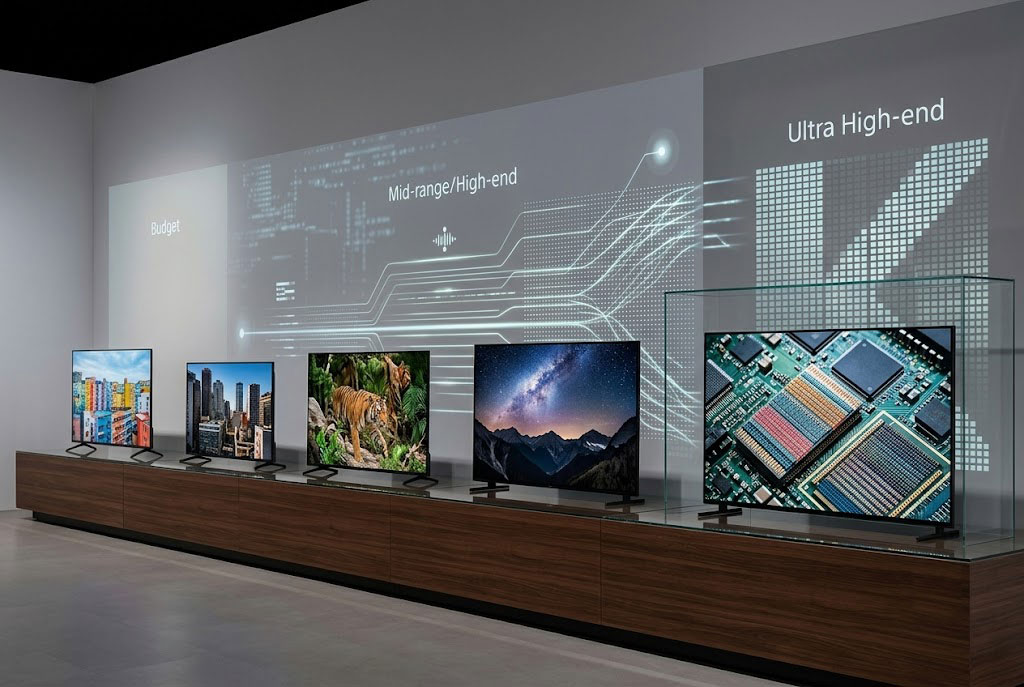 Bản đồ phân khúc tivi Sony: Từ bình dân đến siêu cao cấp có gì khác biệt?