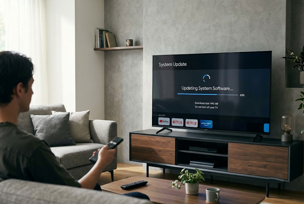 Cách cập nhật phần mềm Android TV và Google TV trên tivi Sony mới nhất