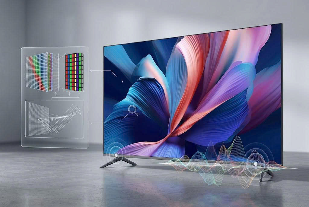 Phân tích công nghệ hiển thị và âm thanh trên Google Tivi Xiaomi A Pro L75MB-AFSEA