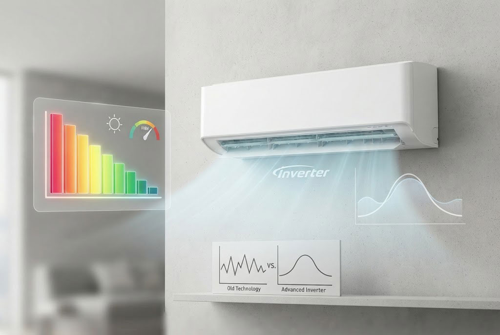 Phân tích chỉ số hiệu suất năng lượng của dòng máy cao cấp điều hòa Panasonic CS-U24BKH-8