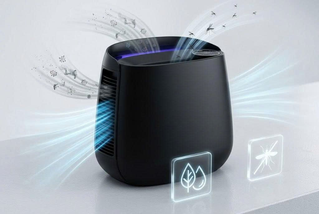 Vừa bắt muỗi, vừa lọc không khí: Mua 1 được tới 2 chức năng với máy lọc không khí Sharp FP-JM30V-B
