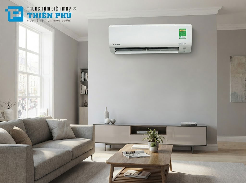 CSPF đạt 5.20: Con số biết nói về khả năng tiết kiệm điện thực tế của điều hòa Daikin FTHB50ZVMV