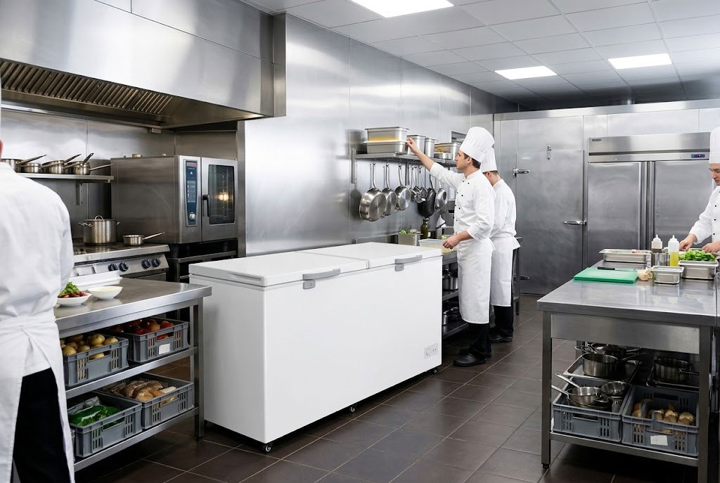 Tủ đông Hòa Phát 1 ngăn 2 cánh HPF AD6544: Trợ thủ đắc lực cho bếp nhà hàng