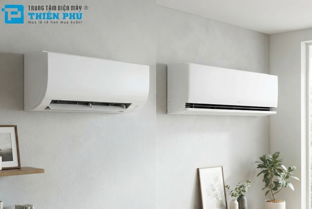 So sánh điều hòa Daikin FTHF35XVMV và LG IDH12M1, nên mua điều hòa 2 chiều nào?