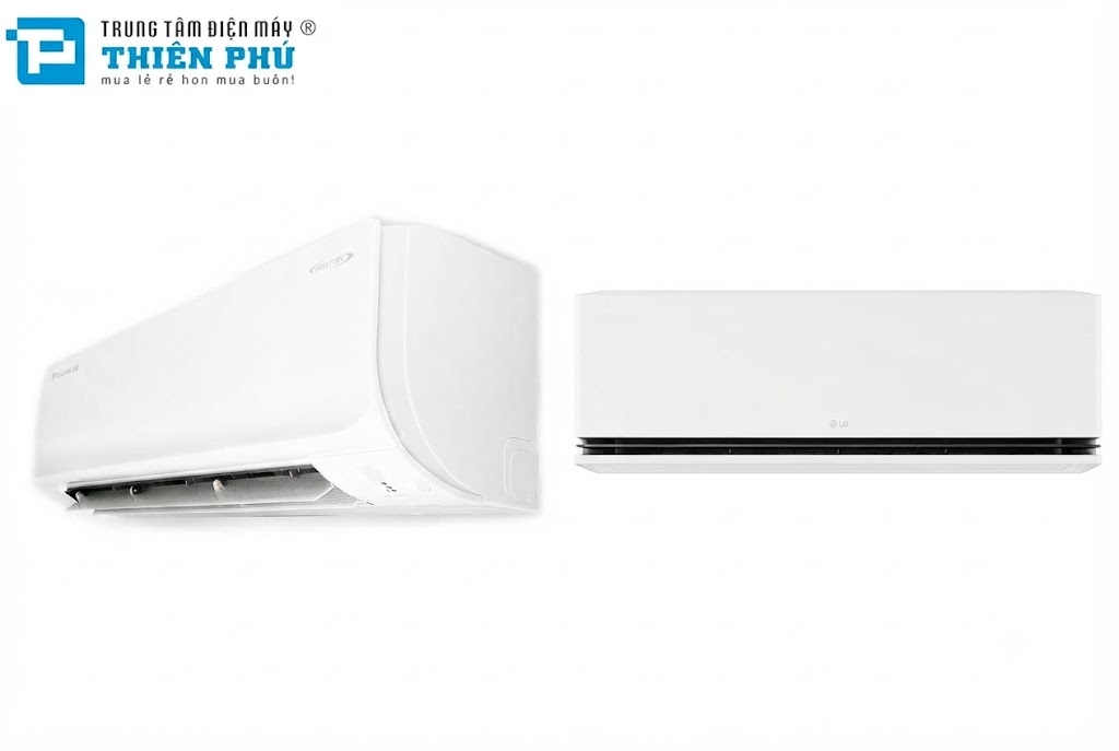 So sánh điều hòa Daikin FTHF35XVMV và LG IDH12M1, nên mua điều hòa 2 chiều nào?