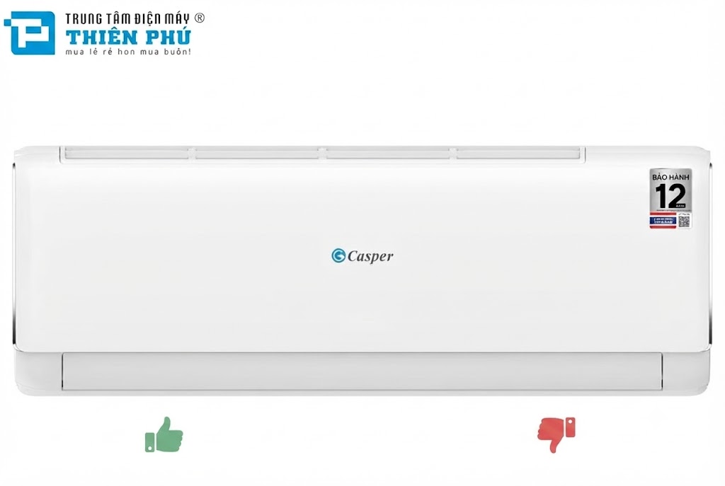 Review khen - chê thực tế từ khách hàng đã mua điều hòa Casper inverter JC-12IU36