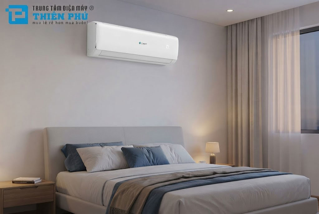 Đánh giá hiệu quả làm sạch từ tính năng tự động vệ sinh iClean trên điều hòa Casper JC-18IU36