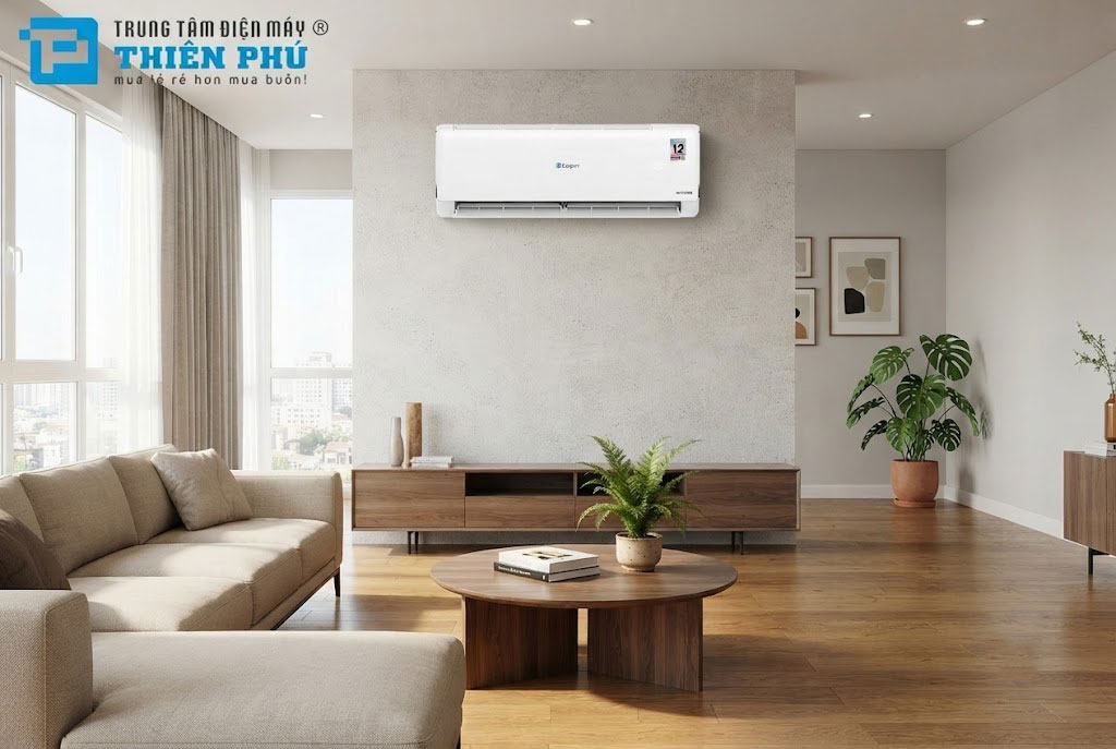 Chỉ số CSPF 4.47 của điều hòa Casper JC-24IU36 thực chất đứng ở đâu trong phân khúc 2.5HP?