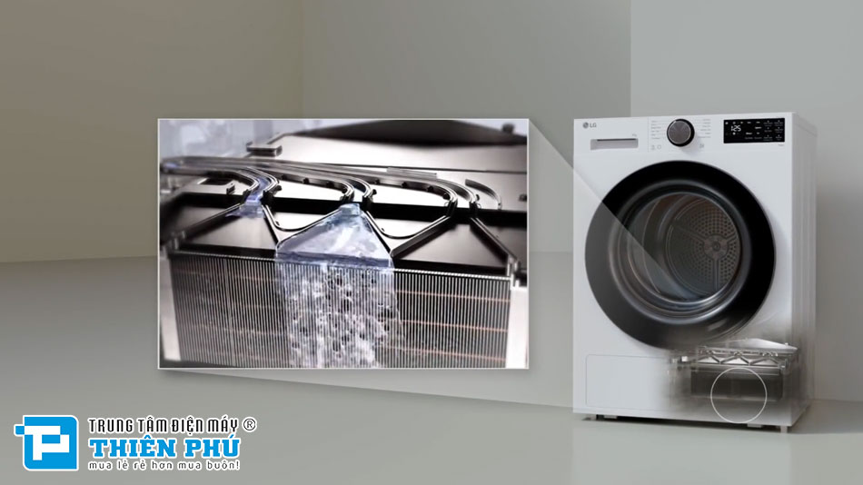 Máy Sấy Quần Áo LG RX12VHP5S1 Inverter 12Kg