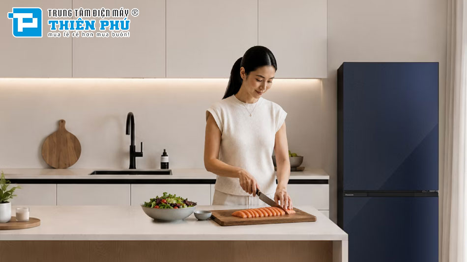 Tủ Lạnh Panasonic NR-BV322HWK Inverter 297 Lít