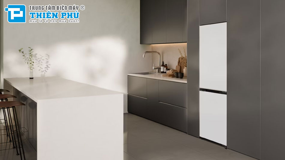 Tủ Lạnh Panasonic NR-BV372HWW Inverter 336 lít